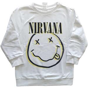 Nirvana Kids Sweatshirt Inverse Smiley